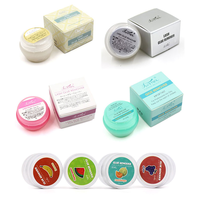Eyelash Extension Remover Gel - 10 adet Meyve Aromalı Kirpik Tutkal