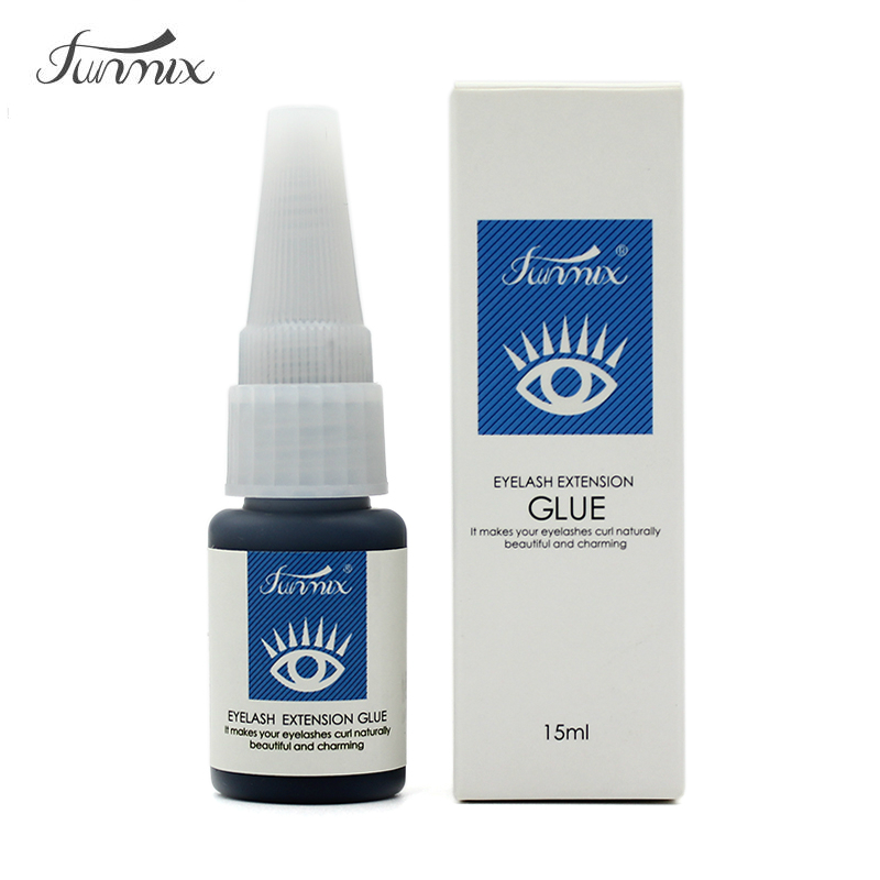 Eyelash Extension Eye Irritation - 15ml Funmix kore ithal siyah göz