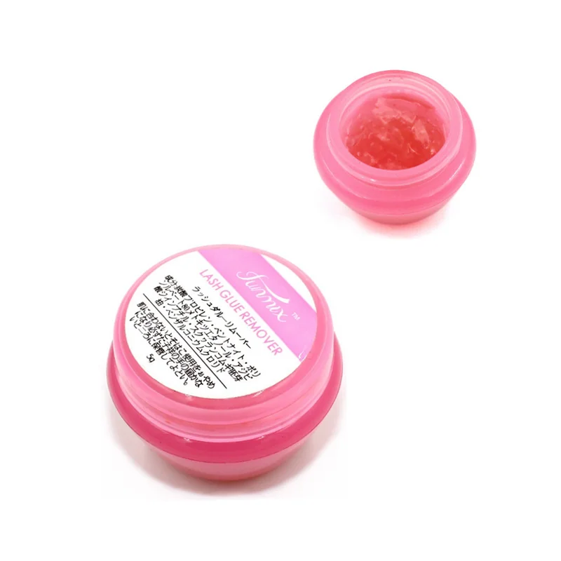 Eyelash Extension Remover Gel - Funmix 1 adet 5g Pembe Kirpik