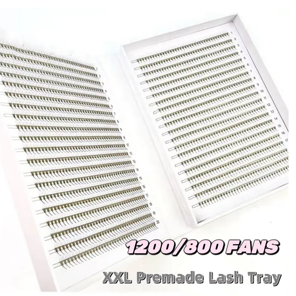Eyelash Extension Hybrid - 2D-16D 1600/880 Fanlar PBT Hibrit Hazır