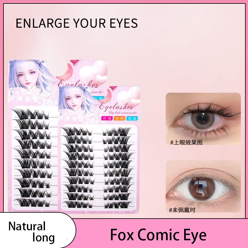 80'li Tek Kümeler Eğik Uçan Ti - Eyelash Extension Hybrid incelemesi ve fiyatı
