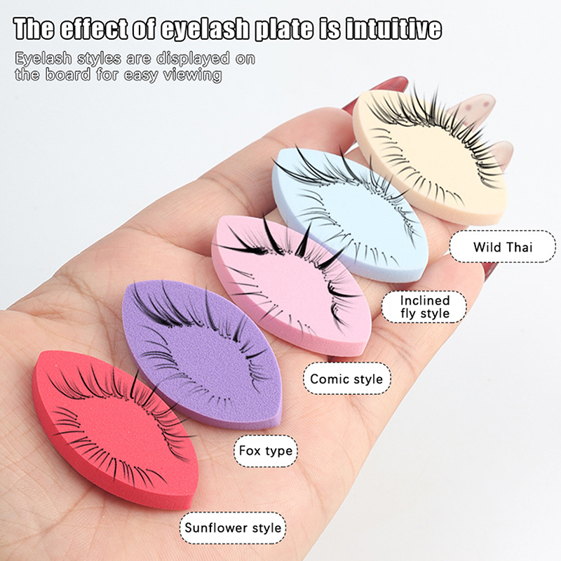 50 adet sahte kirpik pedleri a - Eyelash Extension Model incelemesi ve fiyatı