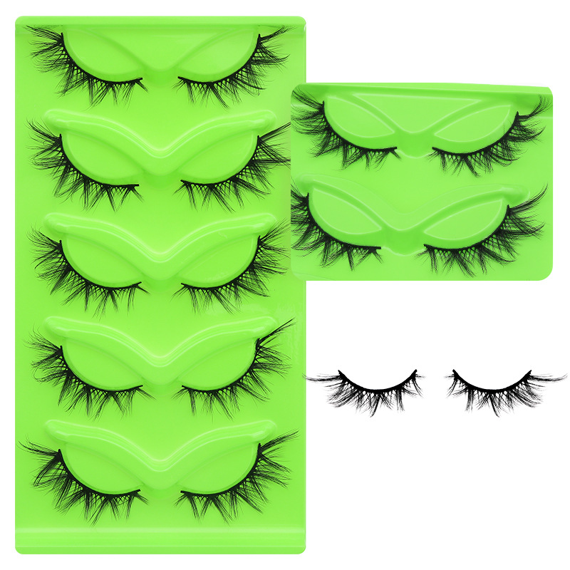 5 Çift Kalın Kabarık Takma Kir - Eyelash Extension Japanese incelemesi ve fiyatı