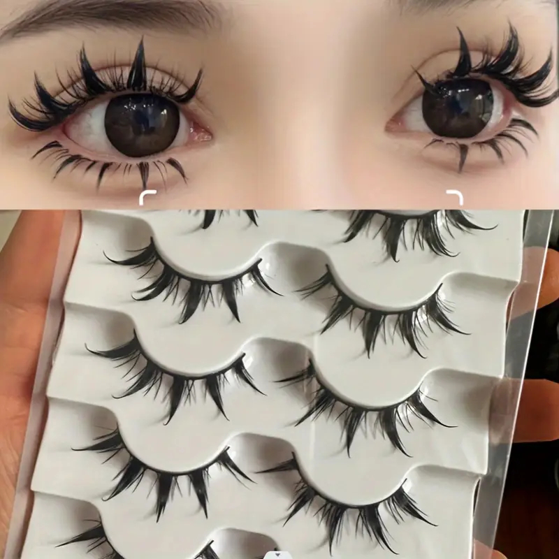 5 Çift Anime Tarzı Takma Kirpi - Eyelash Extension Anime Style incelemesi ve fiyatı