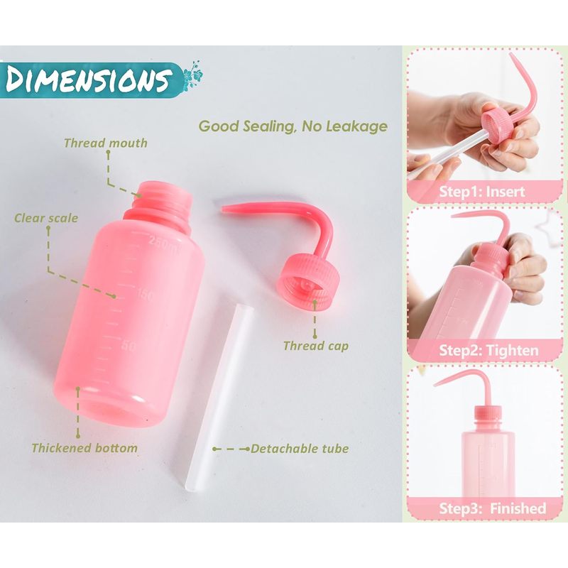 250ml Pembe Kavisli Ağızlı Kir - Eyelash Extension Japan incelemesi ve fiyatı