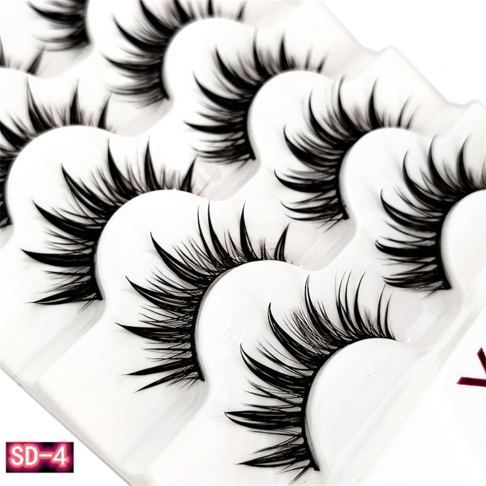 5Pairs kirpikler çünkü dans pe - Eyelash Extension Japanese incelemesi ve fiyatı