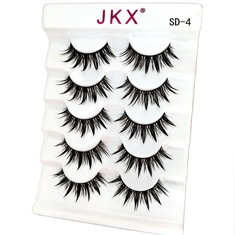 5Pairs kirpikler çünkü dans pe - Eyelash Extension Japanese incelemesi ve fiyatı
