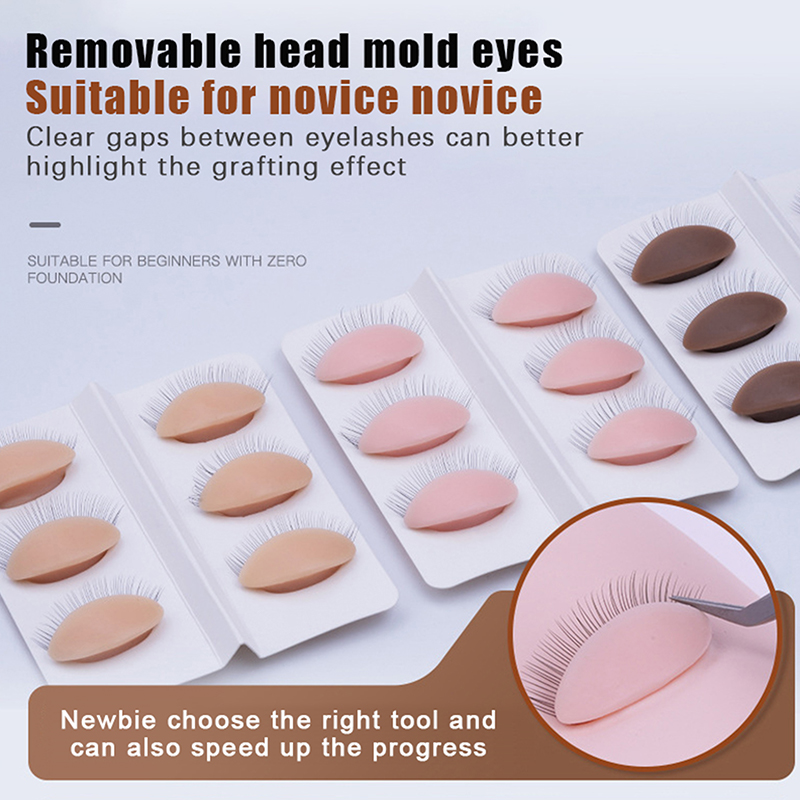 3 çift/takım yedek takma kirpi - Eyelash Extension Model incelemesi ve fiyatı